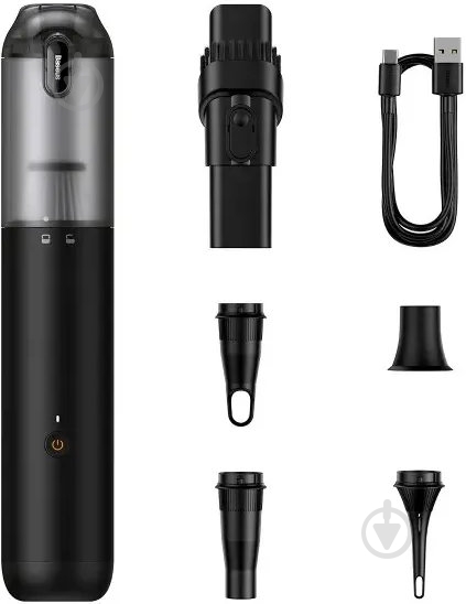 Пылесос автомобильный BASEUS A3 lite black VCAQ050001 - фото 6