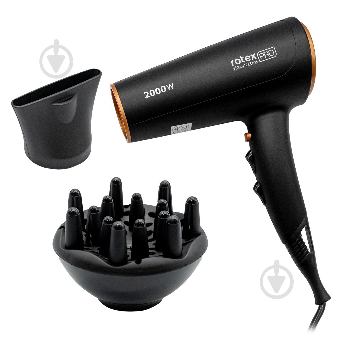 Фен Rotex RFF200-B - фото 1 Фен Rotex RFF200-B - фото 1