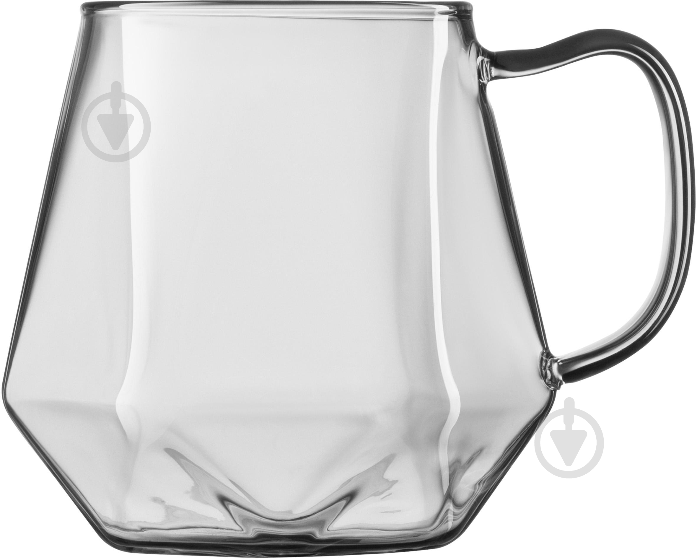 Набір чашок Ardesto Graphite 300 мл 2 шт. графітовий AR2630GR - фото 2