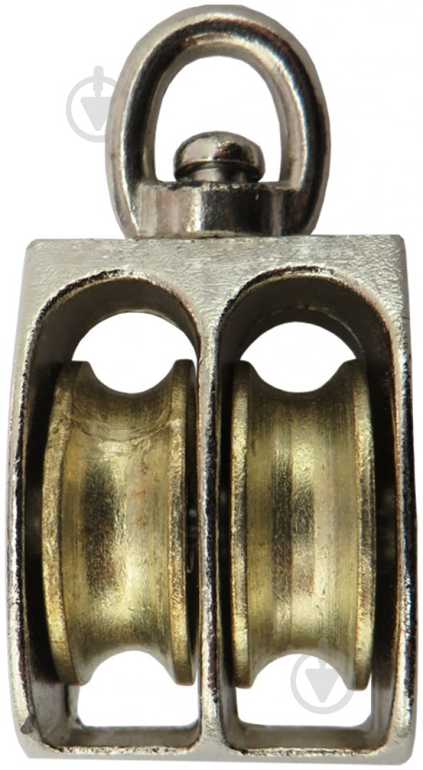 Блок подвійний нікель 7 мм - фото 1