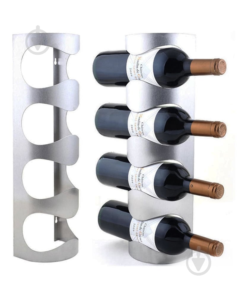Держатель для вина Metalworkshop BarCraft на 4 бутылки - фото 1