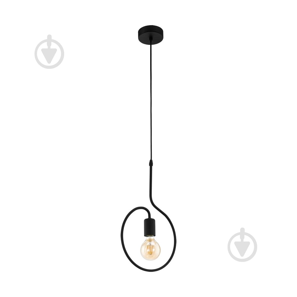 ВИТРИНА! Подвес Eglo 43013 Cottingham 1x40 Вт E27 черный - фото 1