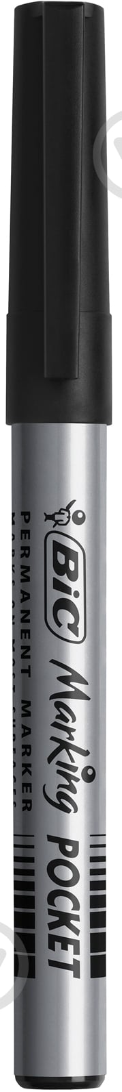 Маркер перманентний BIC Marking Pocket 8209022 чорний - фото 1
