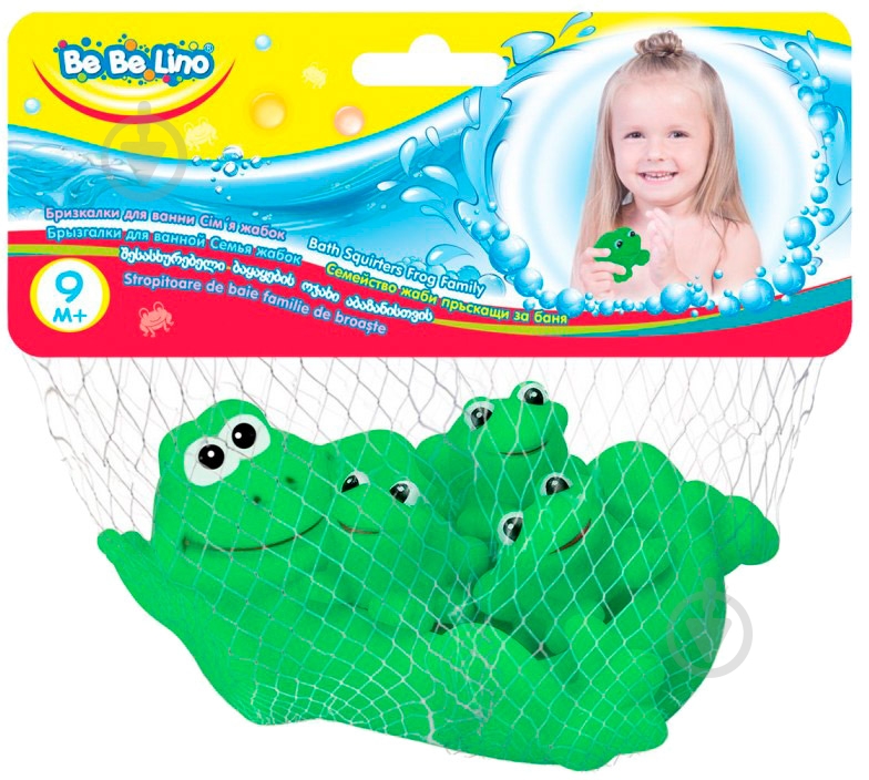 Набор для игр в воде Bebelino Семья лягушек - фото 3
