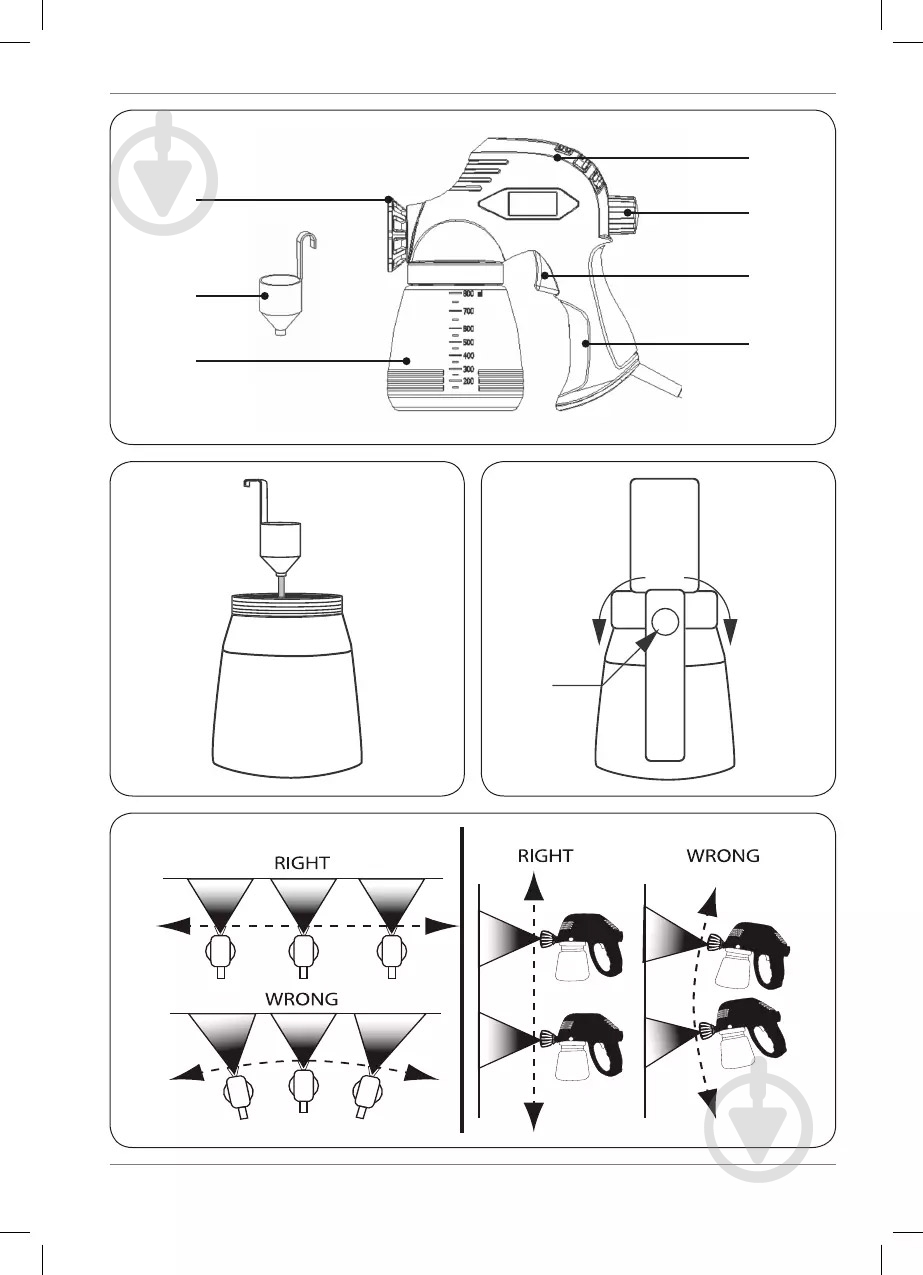 Краскораспылитель Ferm SGM1012 - фото 10