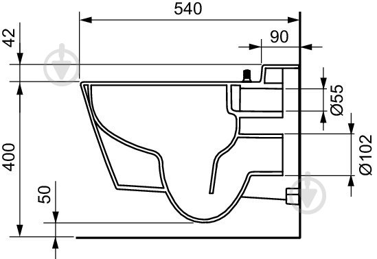 Унитаз-біде TECE холодное водоснабжение (9700201) - фото 7 Унитаз-біде TECE холодное водоснабжение (9700201) - фото 7