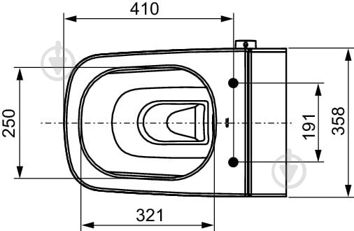 Унитаз-біде TECE холодное водоснабжение (9700201) - фото 6 Унитаз-біде TECE холодное водоснабжение (9700201) - фото 6