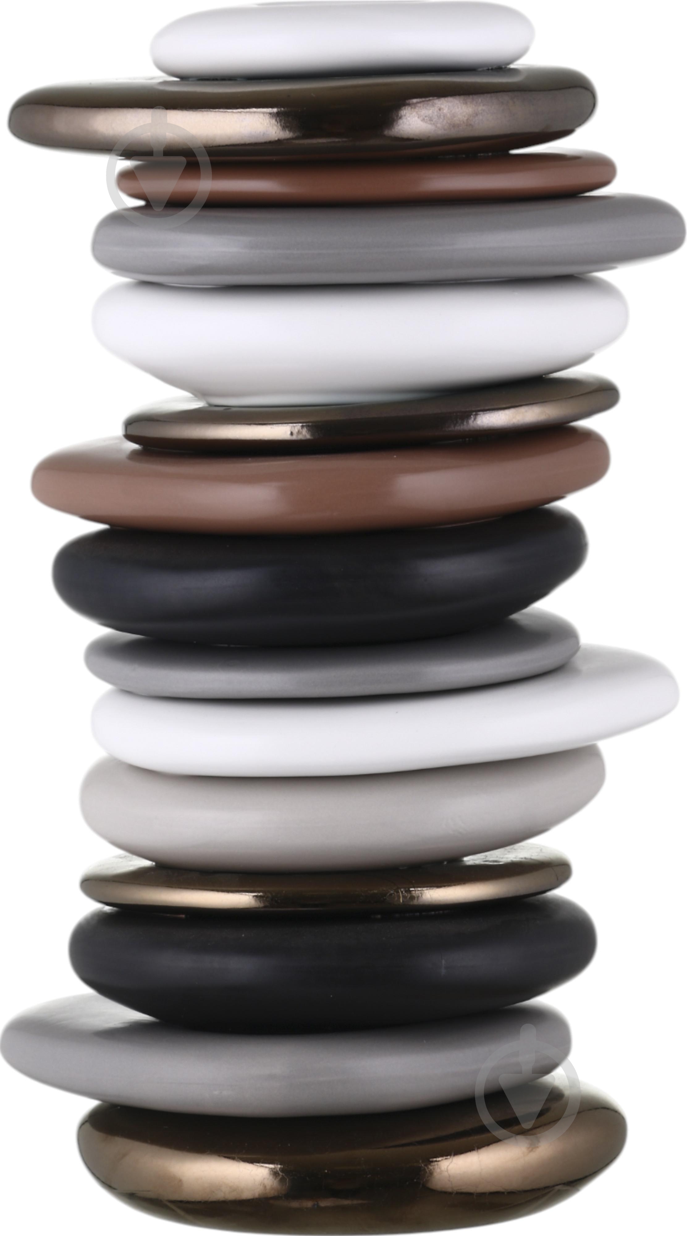 Ваза Inari Jada 35,5 см разноцветная K12691 - фото 3 Ваза Inari Jada 35,5 см разноцветная K12691 - фото 3