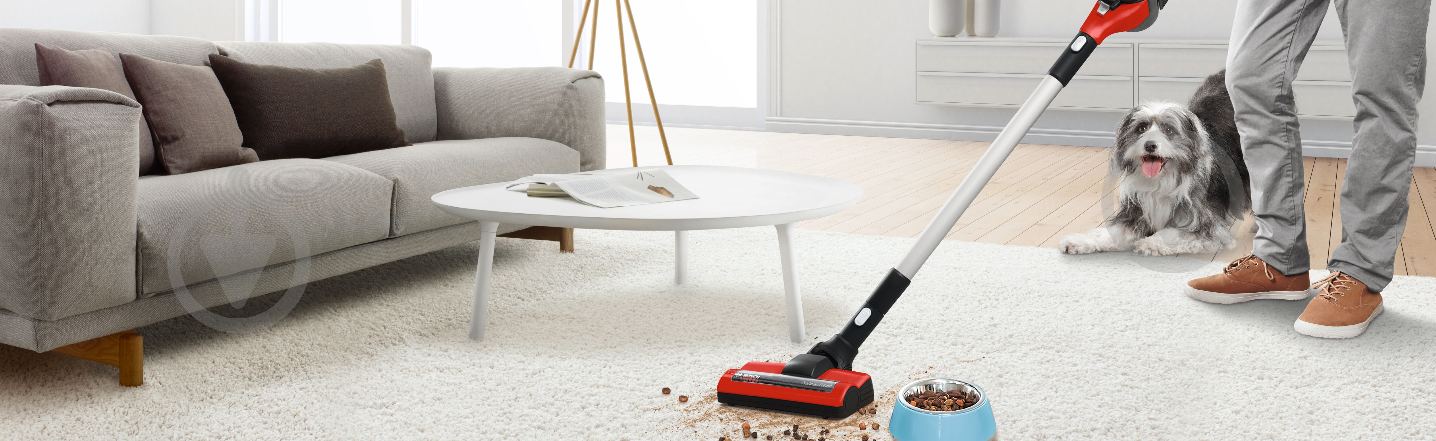Пылесос аккумуляторный Bosch BBS81PET red - фото 16