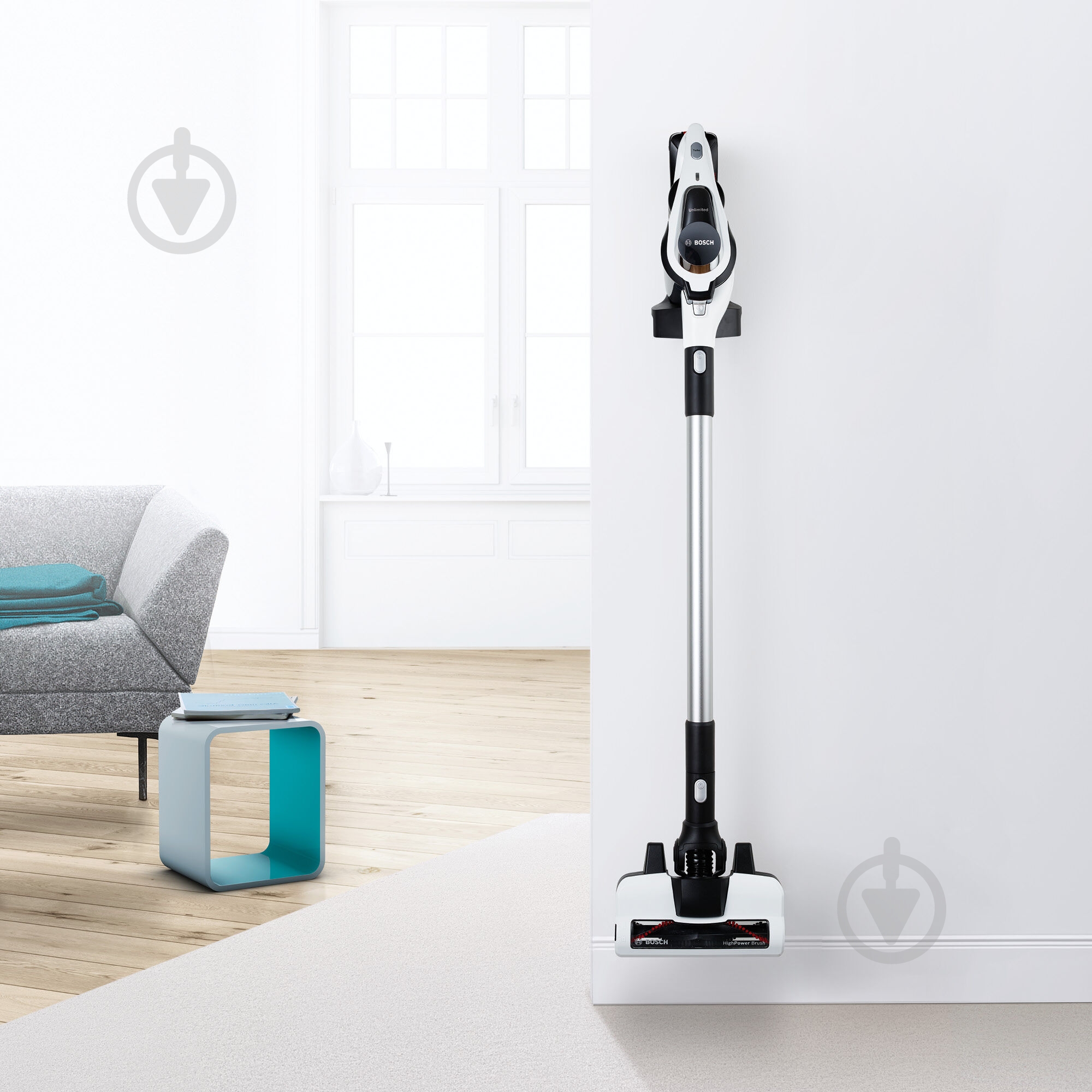 Пылесос аккумуляторный Bosch BBS812PCK white - фото 17