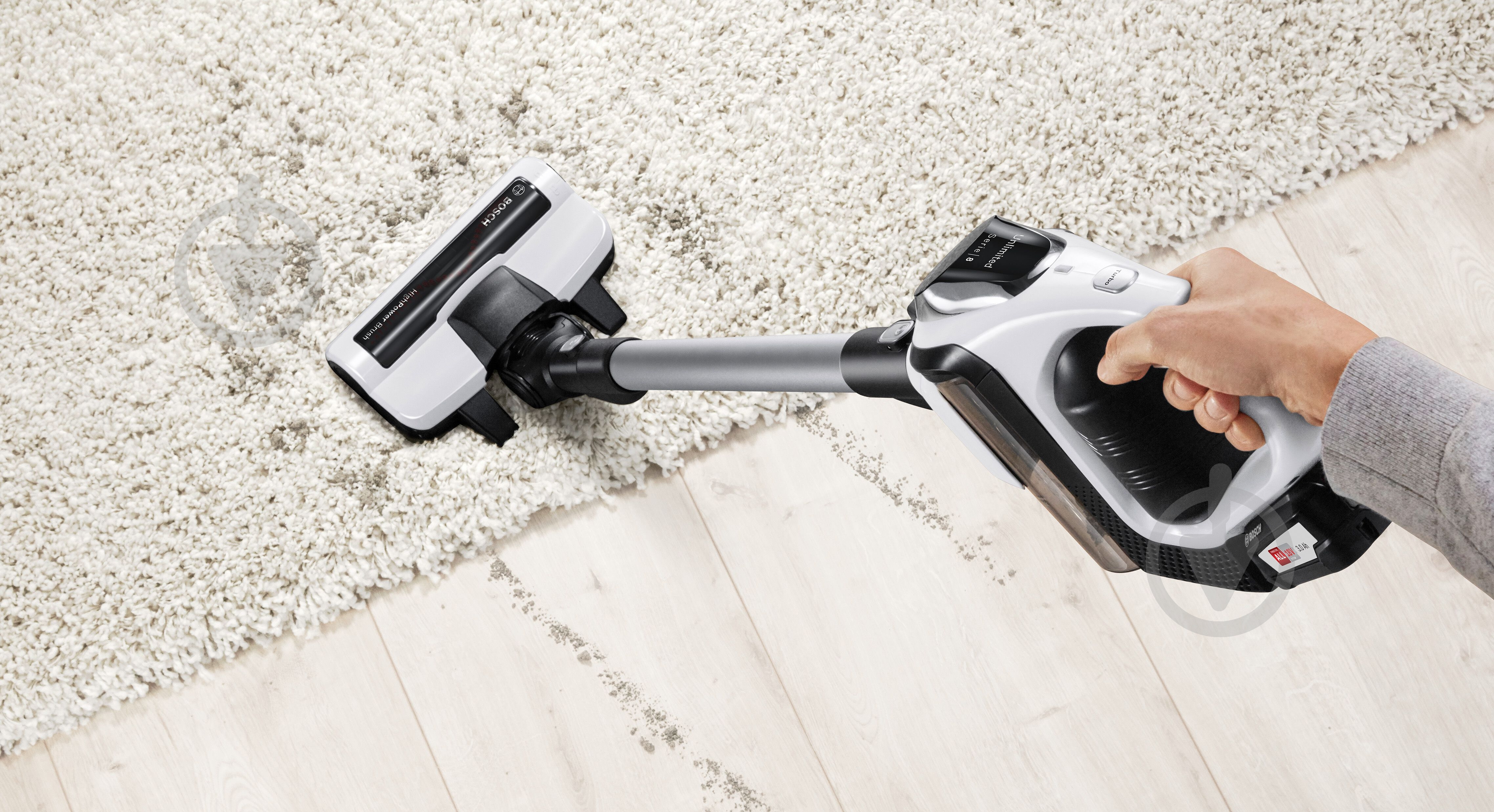 Пылесос аккумуляторный Bosch BBS812PCK white - фото 13