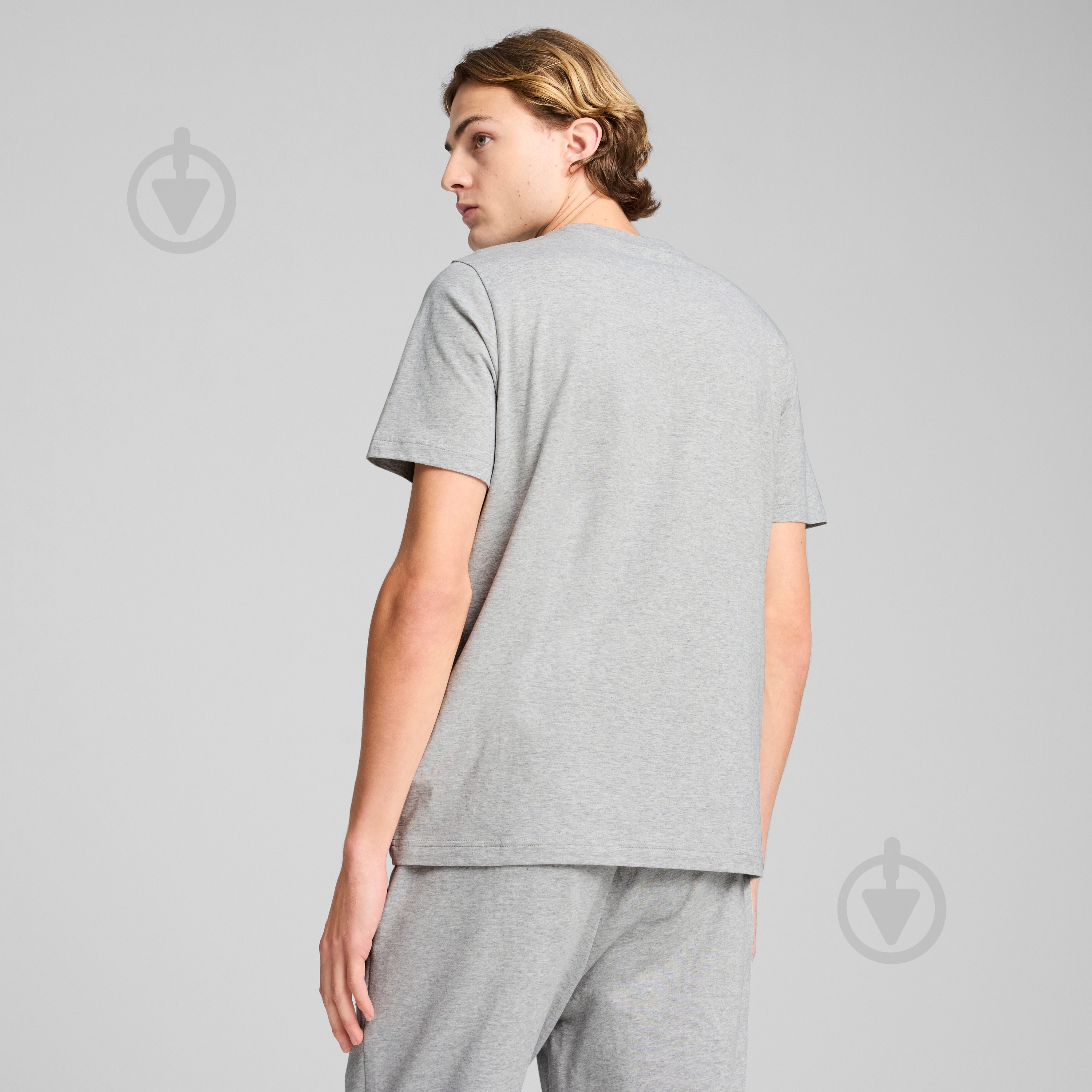 Футболка Puma ESS ELEVATED TEE 68472604 р.XL серый - фото 4 Футболка Puma ESS ELEVATED TEE 68472604 р.XL серый - фото 4