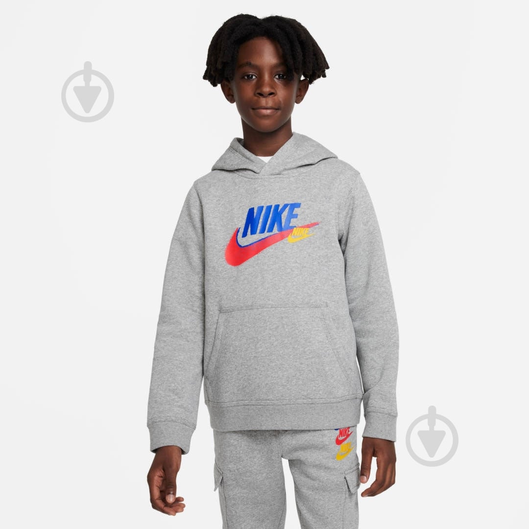 Брюки Nike FD1197-063 р.M серый - фото 1