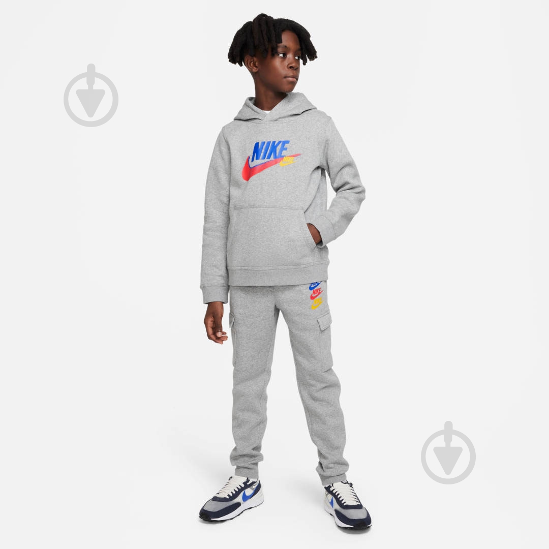 Брюки Nike FD1197-063 р.M серый - фото 6