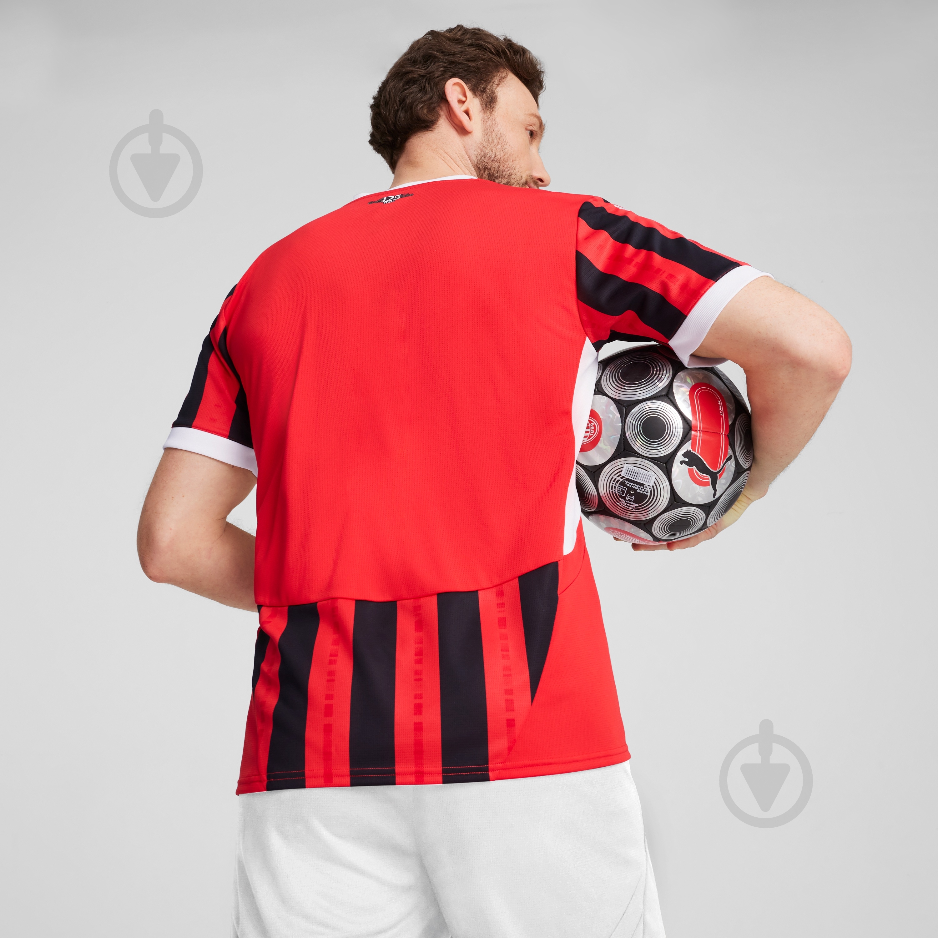 Футболка Puma ACM HOME JERSEY REPLICA 77497901 р.XL красный - фото 6