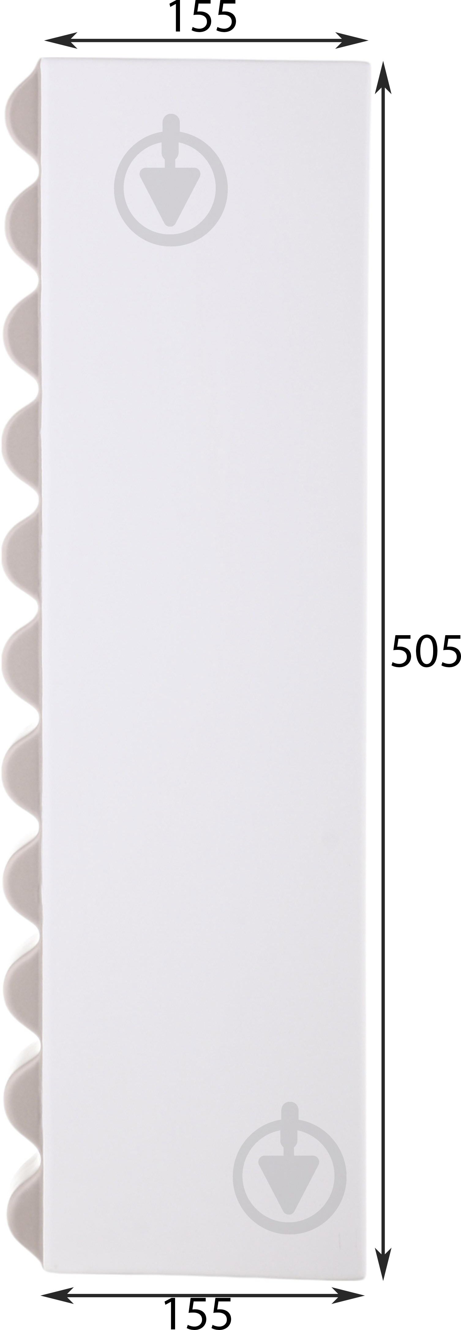 Ваза Inari Jasmi 50 см белая K17154 - фото 2 Ваза Inari Jasmi 50 см белая K17154 - фото 2