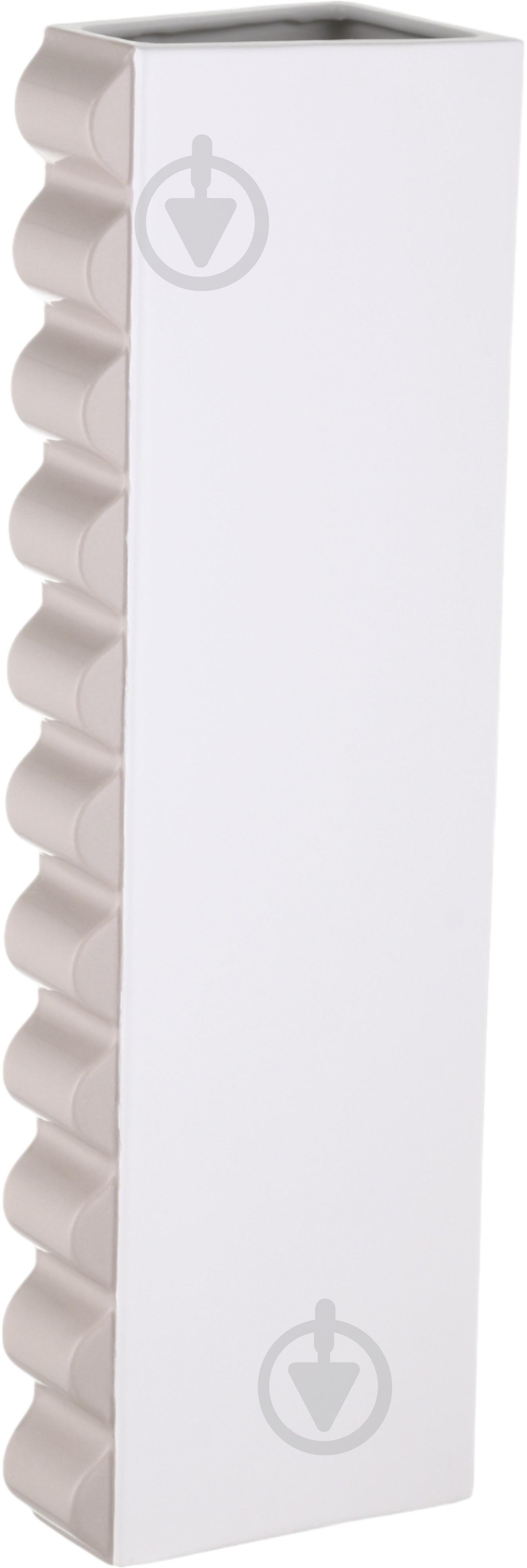 Ваза Inari Jasmi 50 см белая K17154 - фото 1 Ваза Inari Jasmi 50 см белая K17154 - фото 1