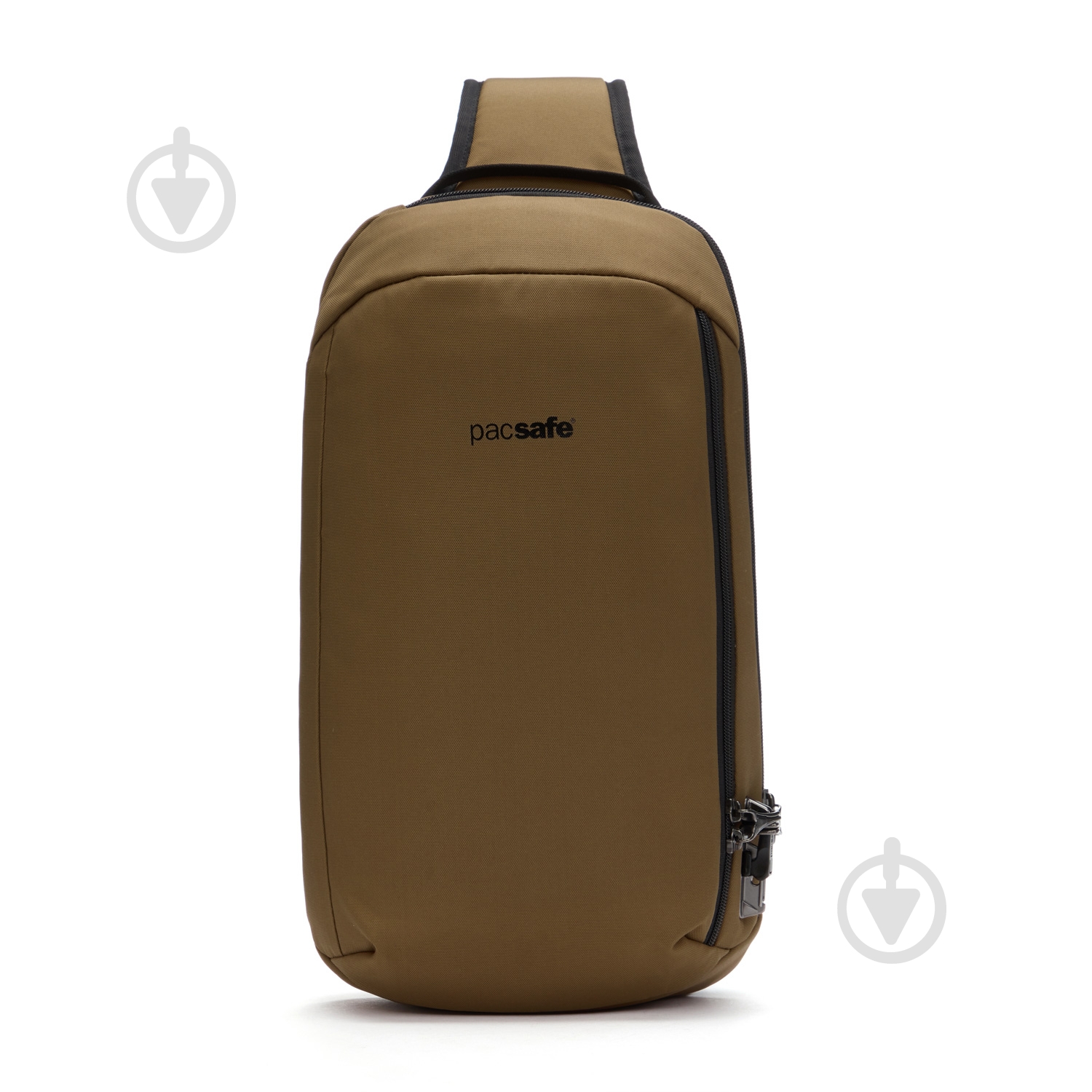 Сумка через плече Pacsafe Vibe 10 л коричневий - фото 2