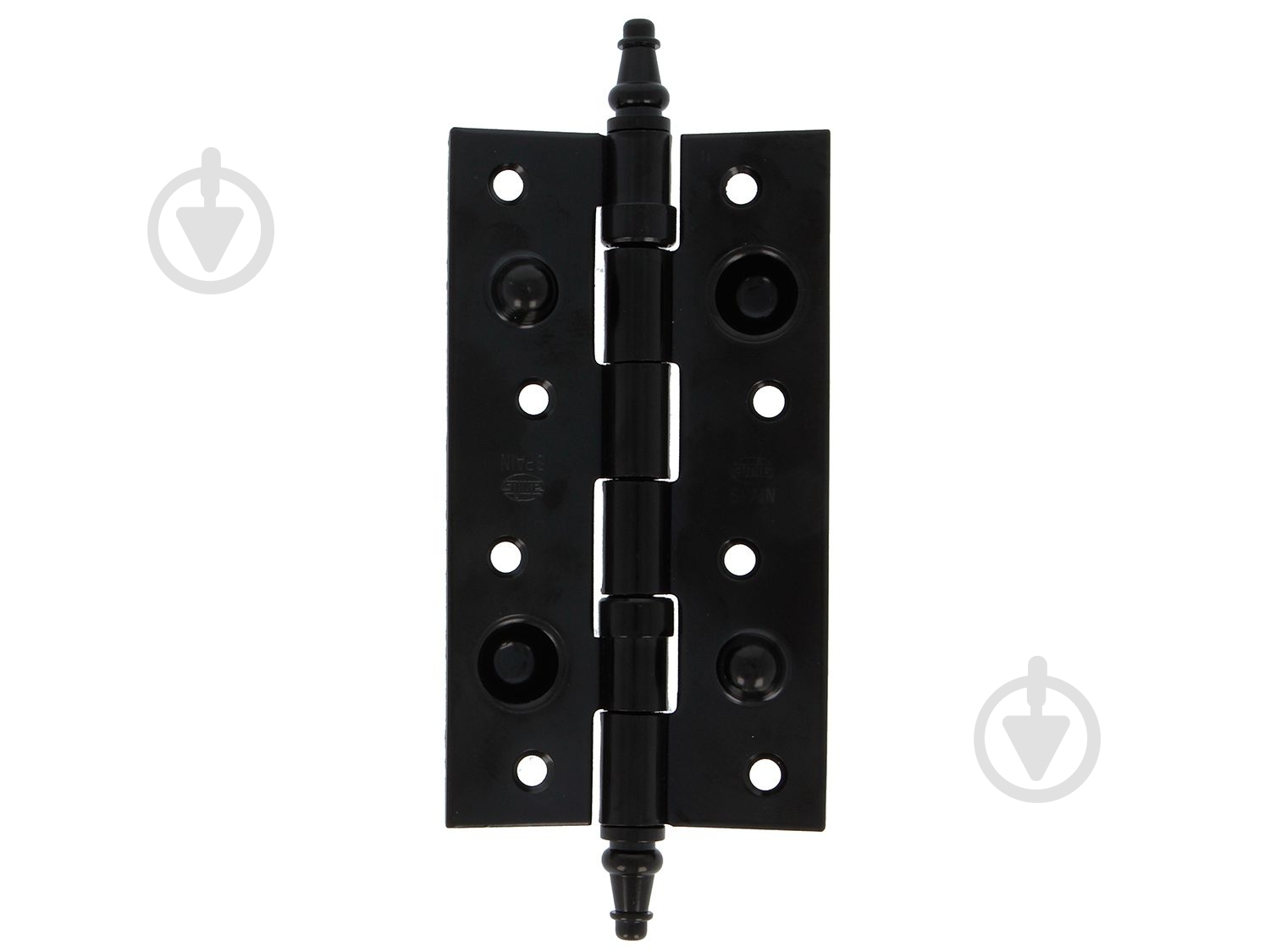 Петля Amig мод.567 с противосрезами (2 подшипника) 150x82x3 мм черный универсальная 1 шт. - фото 1