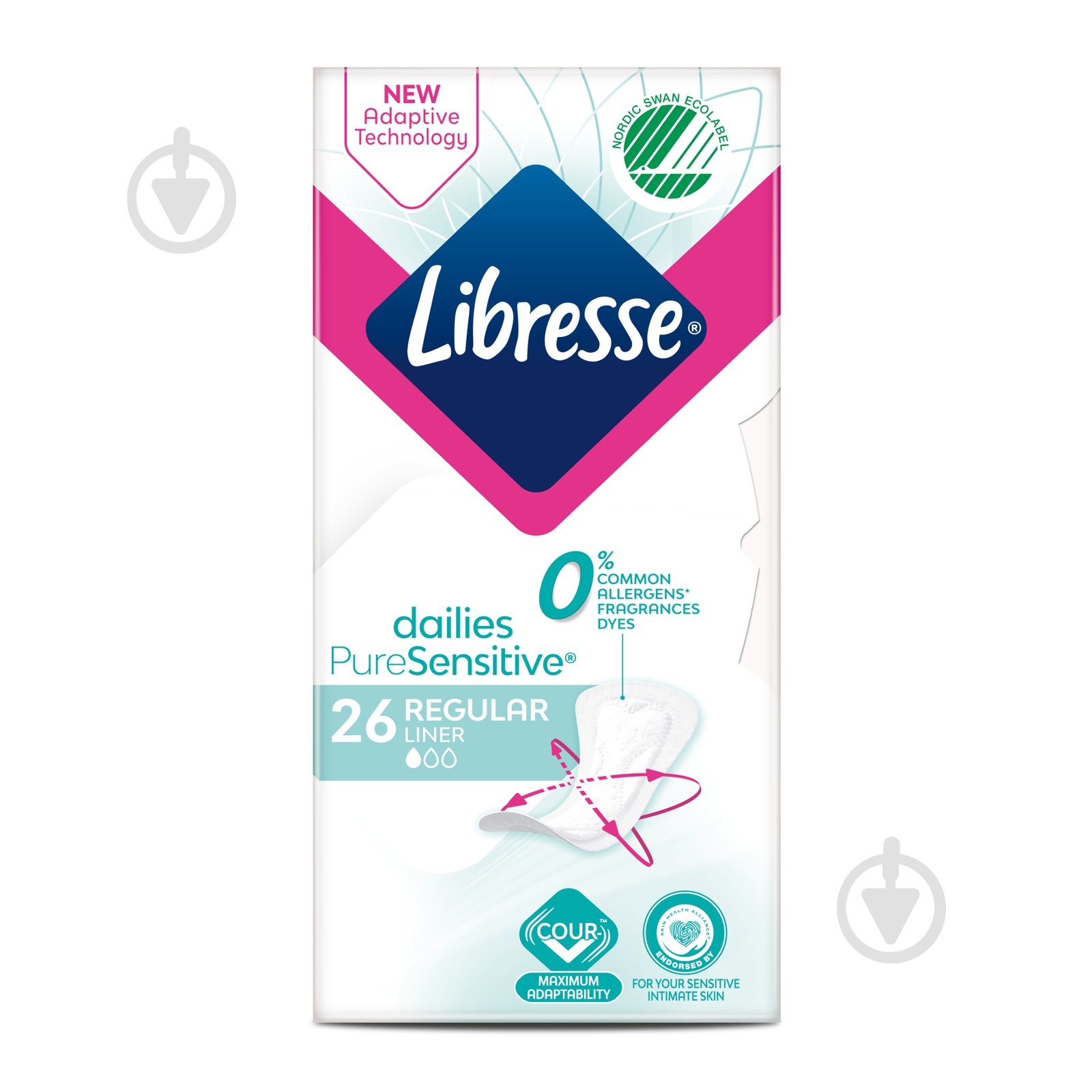 Прокладки щоденні Libresse Dailies Pure Sensitive 26 шт. - фото 2