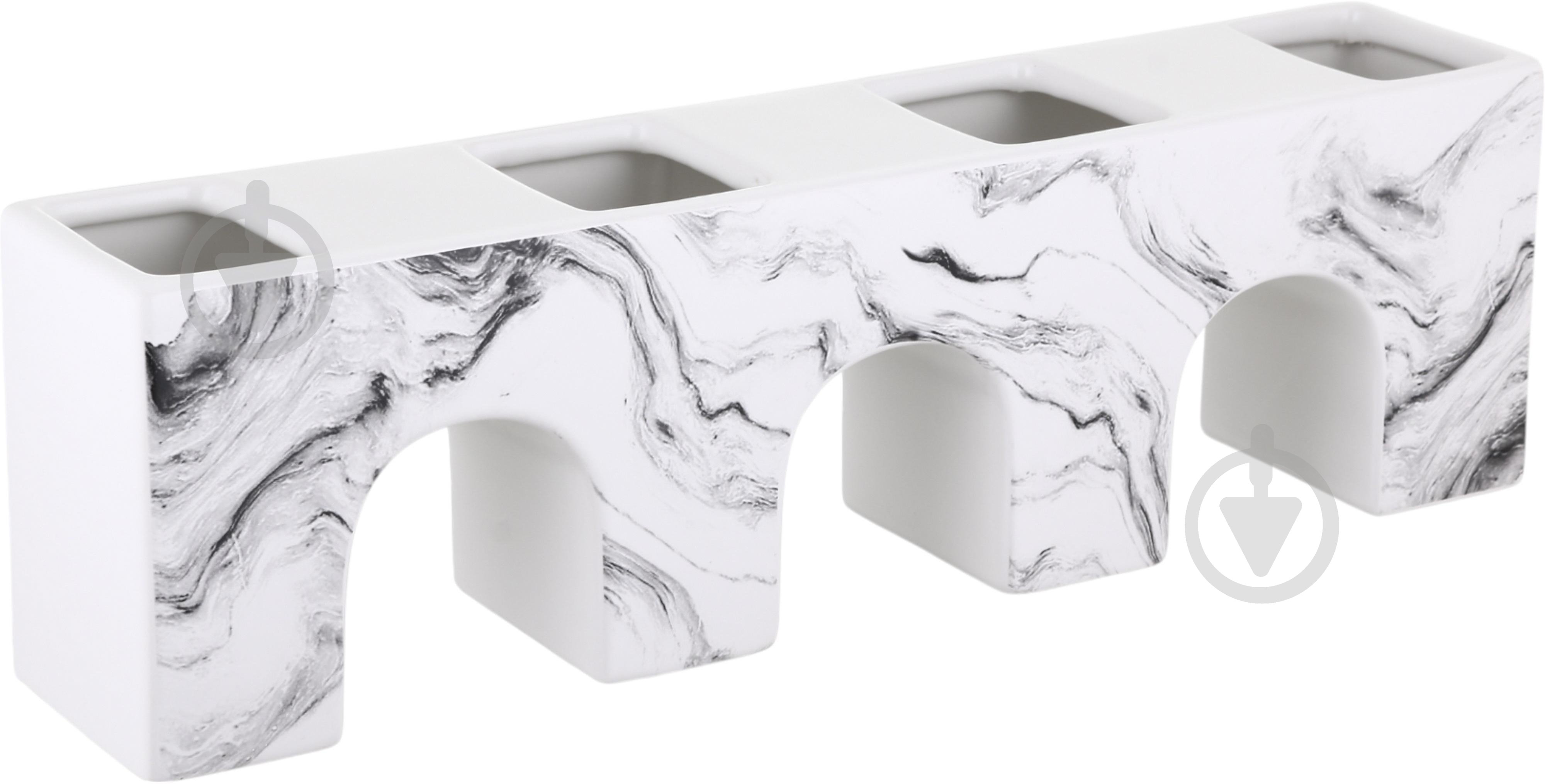 Ваза Inari Mueto 12 см белая K16235 - фото 1