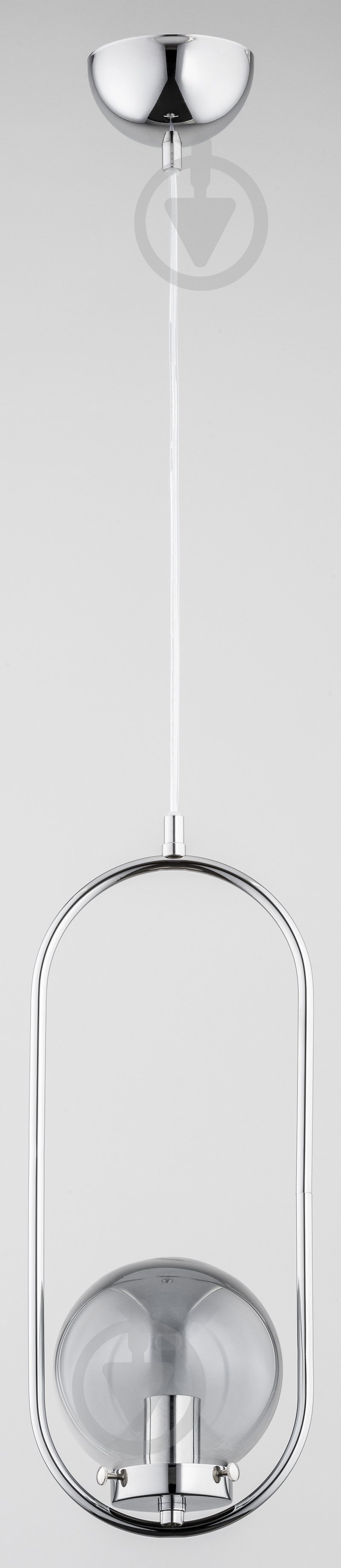 ВИТРИНА! Подвес ALFA Noval 1x40 Вт E14 хром 60699 - фото 1