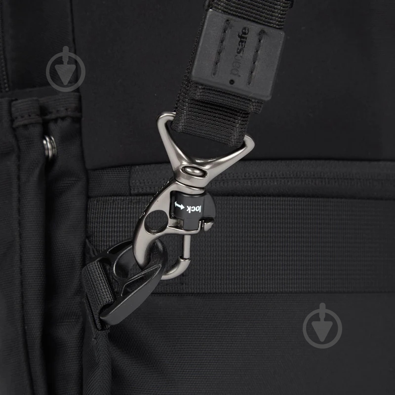 Рюкзак Pacsafe Metrosafe X 20 л чорний - фото 5