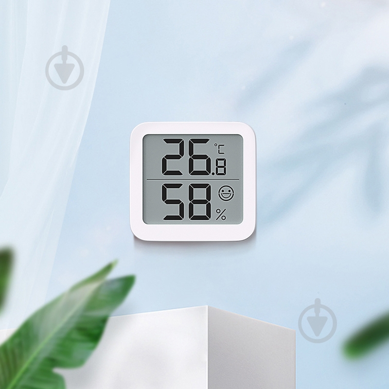 Термогігрометр Xiaomi MiiiW Thermo-Hygrometer Mini White MWTH02 - фото 6 Термогігрометр Xiaomi MiiiW Thermo-Hygrometer Mini White MWTH02 - фото 6