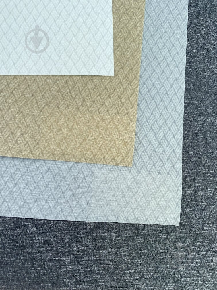 Ролета мини Gardinia Риббед 114x170 см коричневая - фото 3