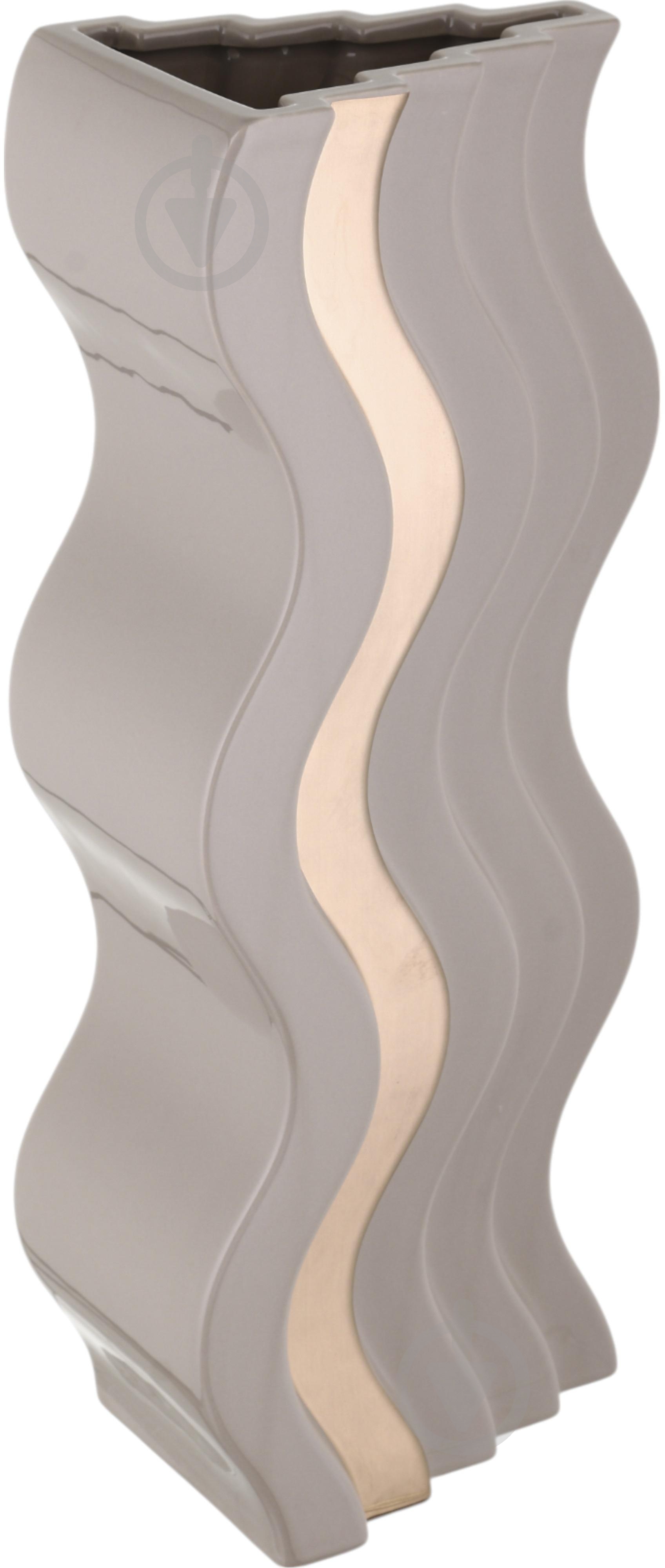 Ваза Inari Nordic 40 см рожева K17059 - фото 4 Ваза Inari Nordic 40 см рожева K17059 - фото 4