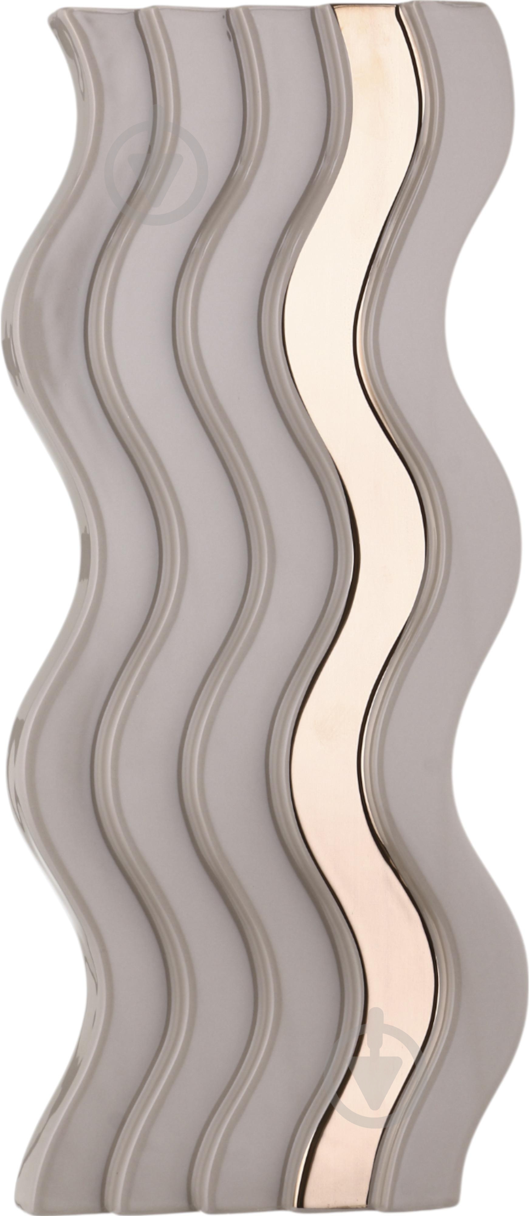 Ваза Inari Nordic 40 см рожева K17059 - фото 5 Ваза Inari Nordic 40 см рожева K17059 - фото 5