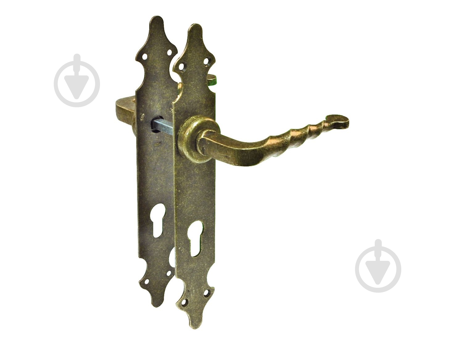 Ручка на планке Amig мод.101РВ цилиндровый 85 мм антик - фото 1 Ручка на планке Amig мод.101РВ цилиндровый 85 мм антик - фото 1