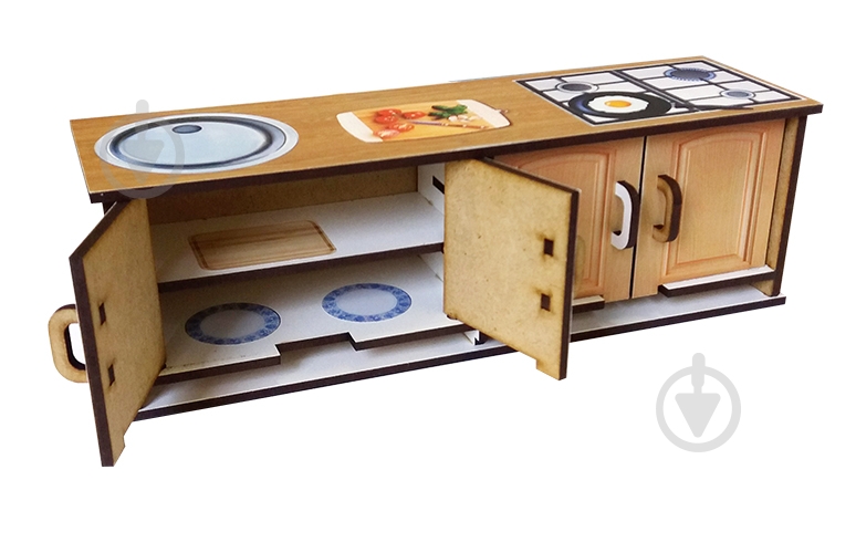 3D-конструктор Збірайко Мебель кукольная - фото 3 3D-конструктор Збірайко Мебель кукольная - фото 3