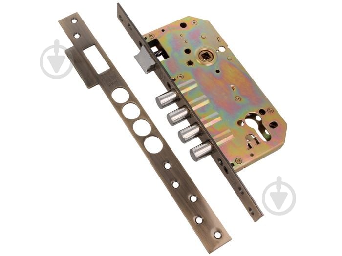 Замок врезной Amig мод.100 BASE антик - фото 1