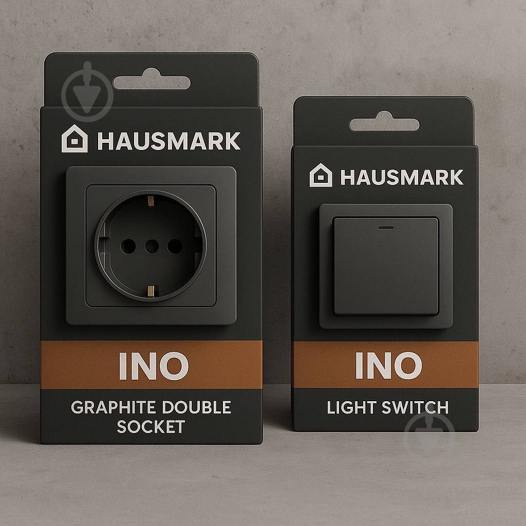 Розетка комп'ютерна HausMark INO IP20 сірий PS-LAN-EU-Gray - фото 1 Розетка комп'ютерна HausMark INO IP20 сірий PS-LAN-EU-Gray - фото 1