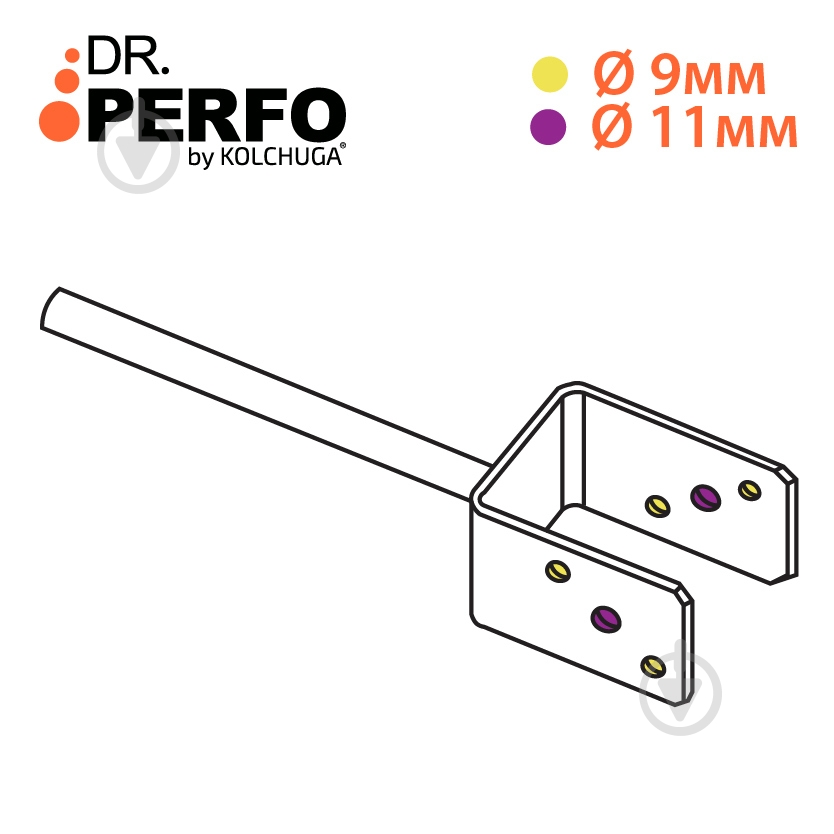 Консоль колонны под заливку 90х60х97х200х4.0 Kolchuga - фото 4