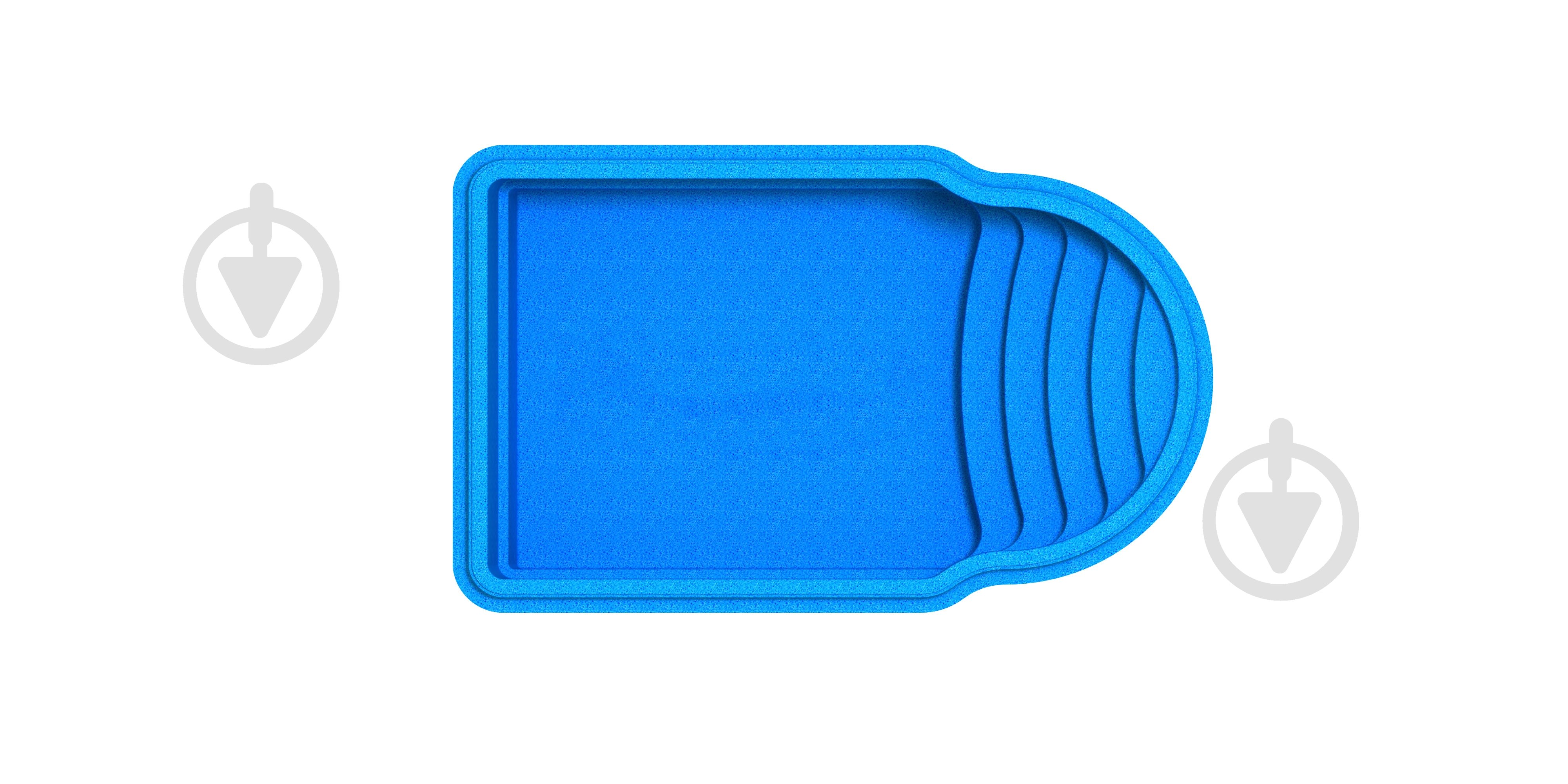 Бассейн стекловолоконный Favorit Феникс Экстра - фото 2