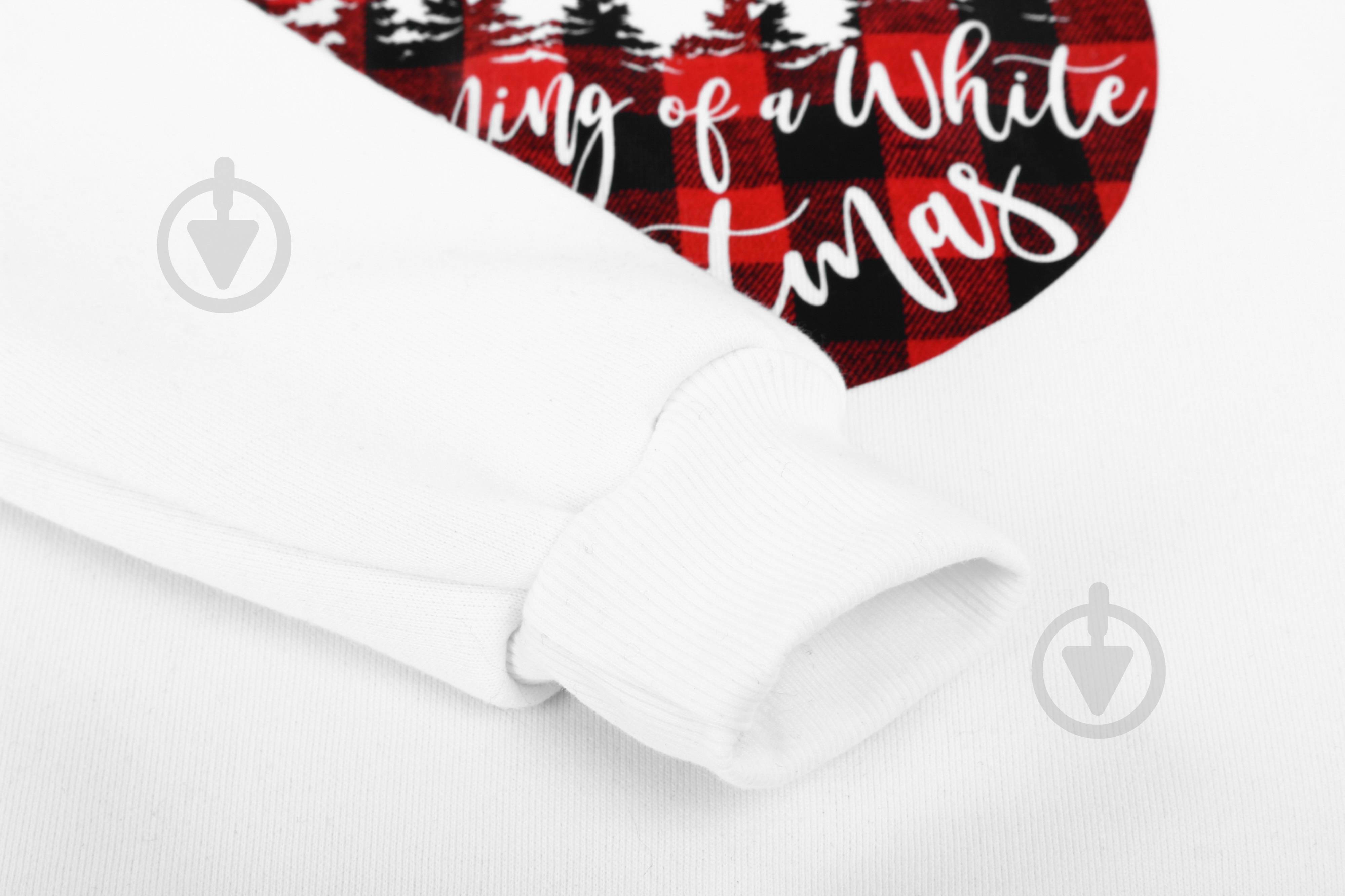 Свитшот унисекс Формат с начесом Рождественская игрушка р.146 красный - фото 3 Свитшот унисекс Формат с начесом Рождественская игрушка р.146 красный - фото 3