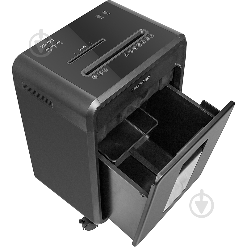 Шредер HS-15C P4, 26L, Black Easy Enjoy - фото 3 Шредер HS-15C P4, 26L, Black Easy Enjoy - фото 3