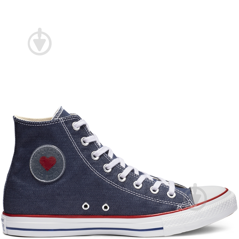 Кеды Converse CTAS HI 163303C р.36 синий - фото 1