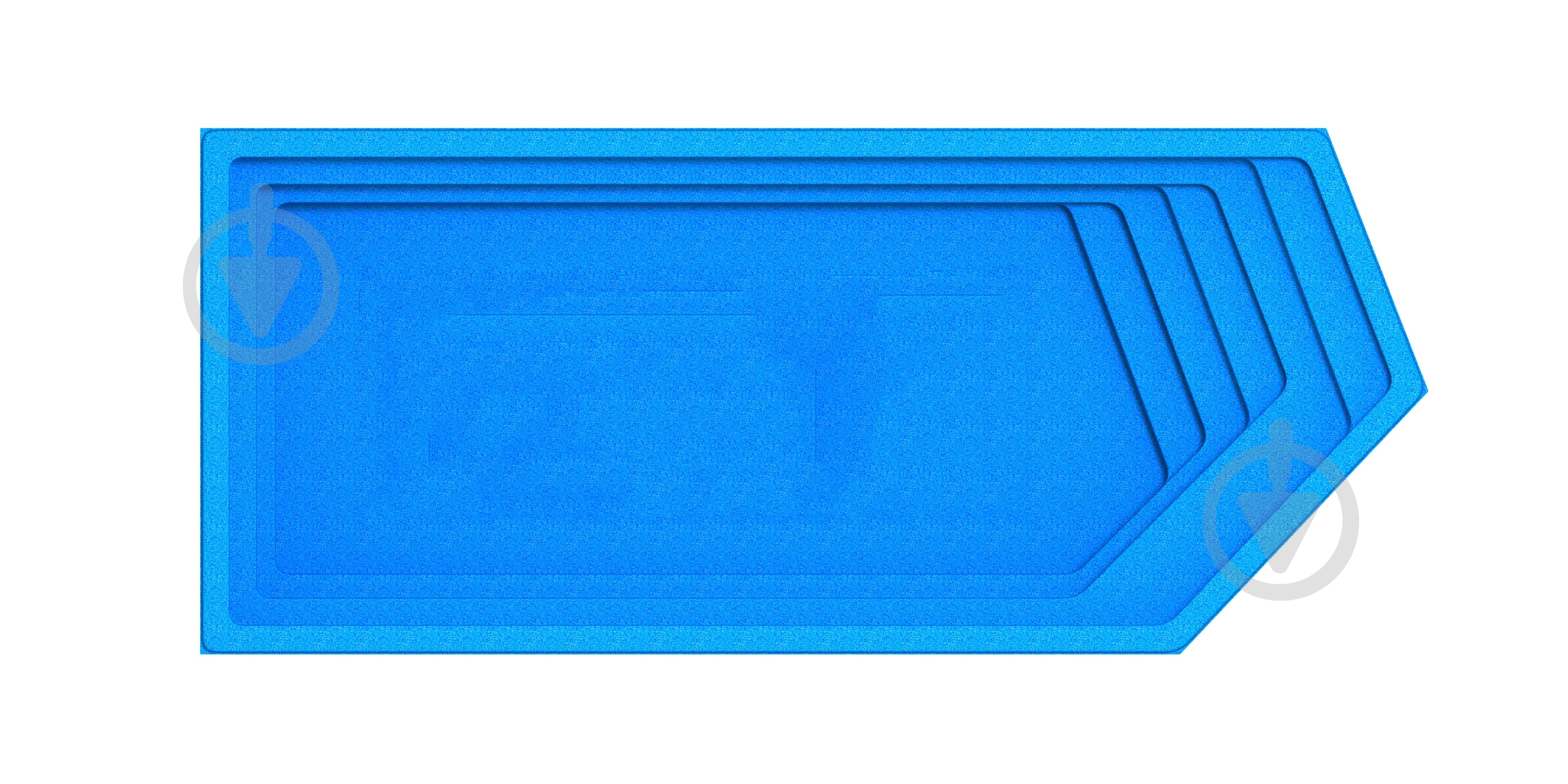 Бассейн стекловолоконный Favorit Олимпик Экстра - фото 3