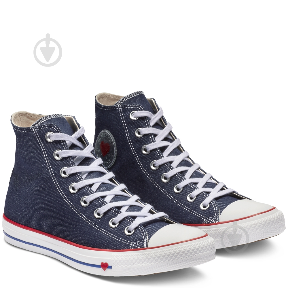 Кеды Converse CTAS HI 163303C р.36,5 синий - фото 3 Кеды Converse CTAS HI 163303C р.36,5 синий - фото 3