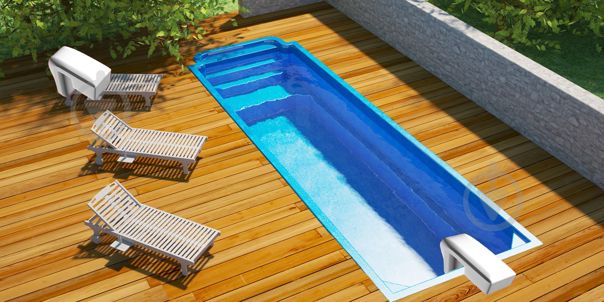 Бассейн стекловолоконный Favorit Атлантида 10 Экстра - фото 3 Бассейн стекловолоконный Favorit Атлантида 10 Экстра - фото 3