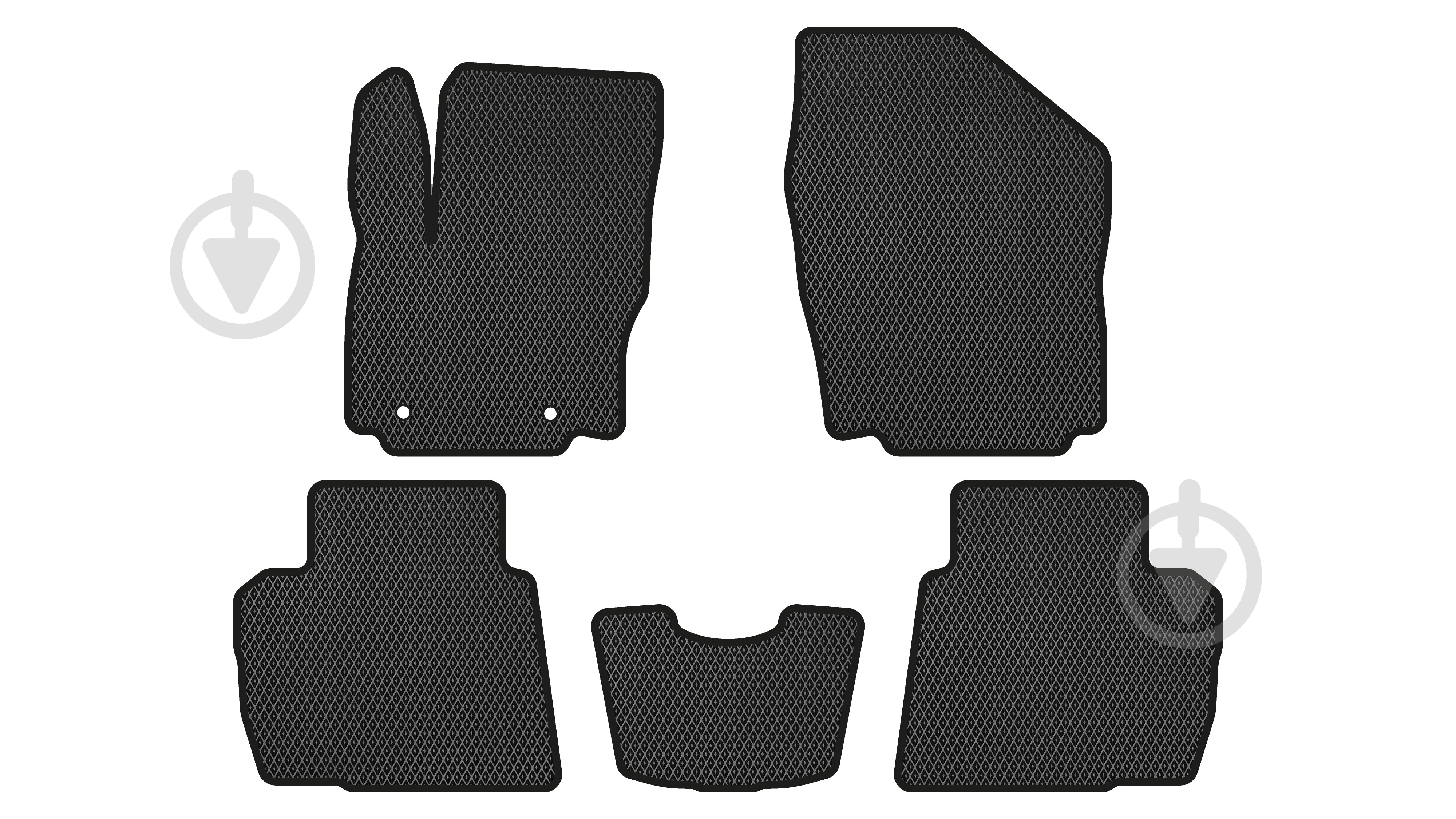 Коврики автомобильные EVAtech Ford Mondeo 2007-2014 (FD3946CV5FC2RBB) модельные - фото 1