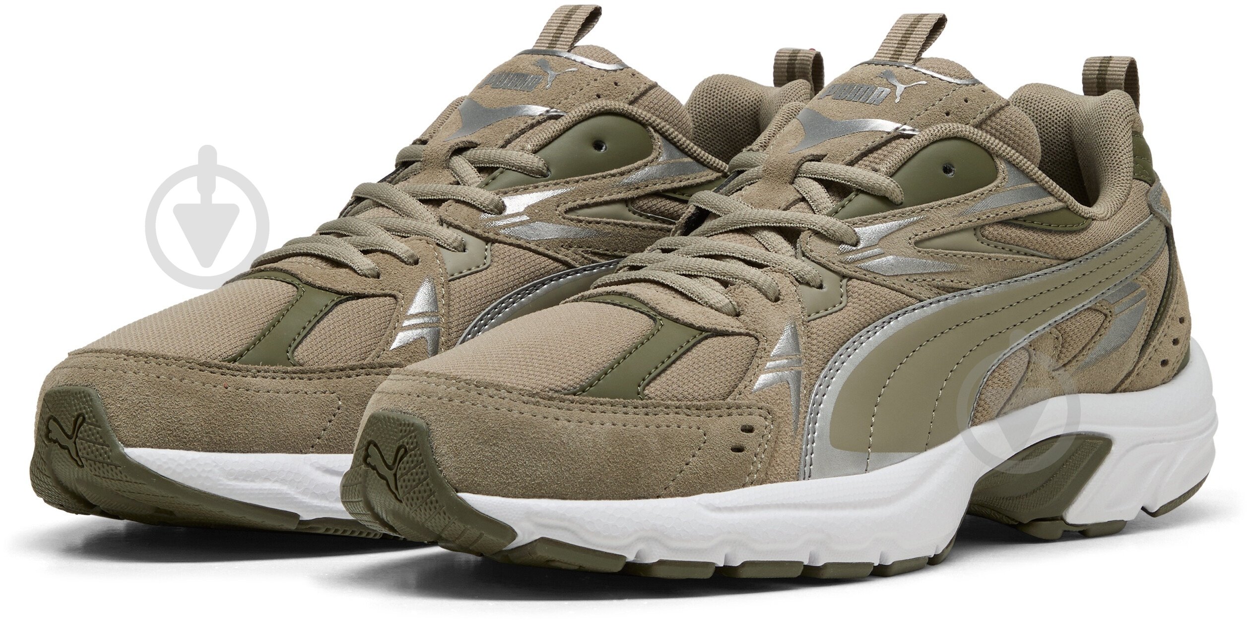 Кроссовки мужские Puma MILENIO TECH SUEDE 39348915 р.44,5 хаки - фото 3