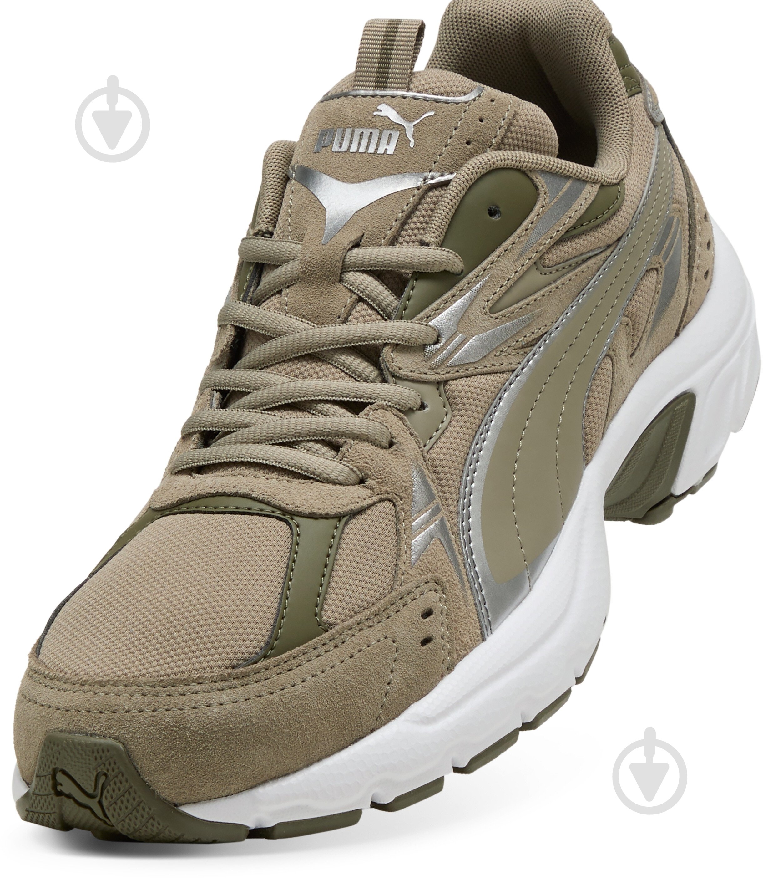 Кроссовки мужские Puma MILENIO TECH SUEDE 39348915 р.44,5 хаки - фото 4