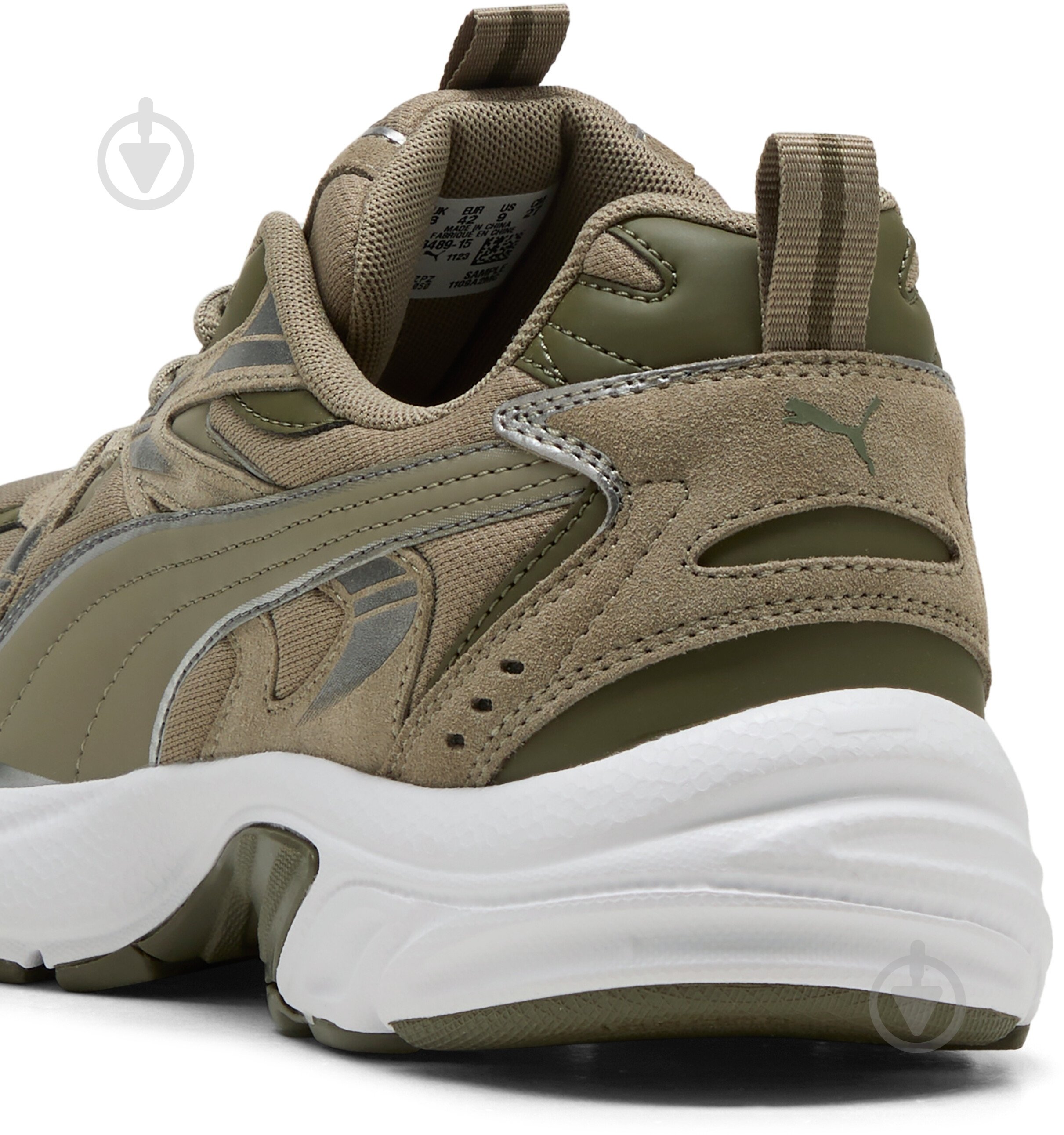 Кроссовки мужские Puma MILENIO TECH SUEDE 39348915 р.44,5 хаки - фото 5