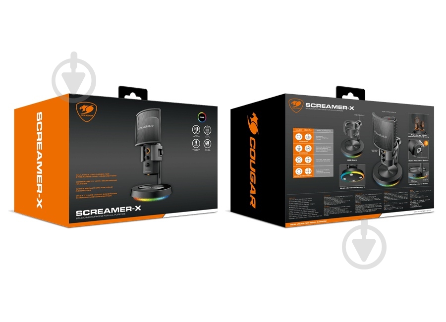 Підставка Cougar Screamer X RGB із концентратором USB 3.0 (Screamer X) - фото 8