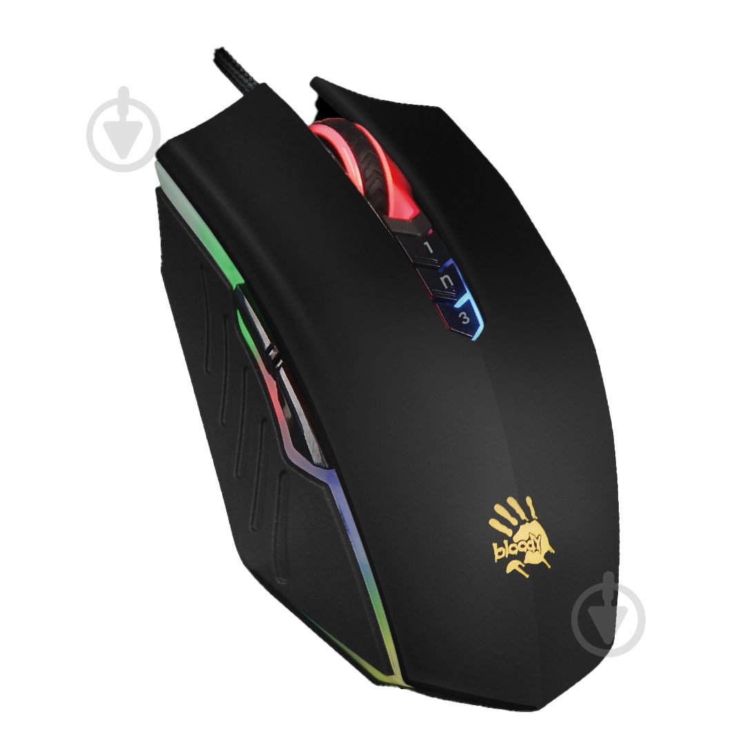 Мышь A4Tech A70 Bloody (Matte Black) Optical 4000CPI - фото 2