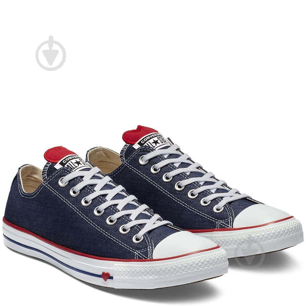 Кеды Converse CTAS OX 163308C р.36 синий - фото 1